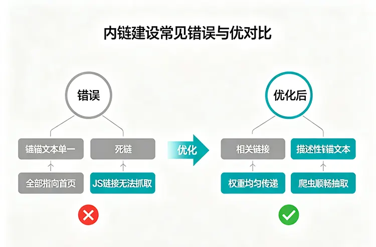 内链建设的常见错误