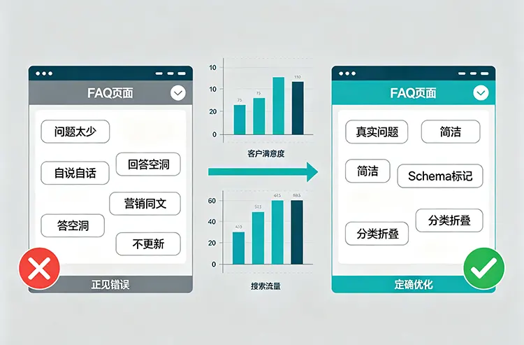 FAQ页面常见错误