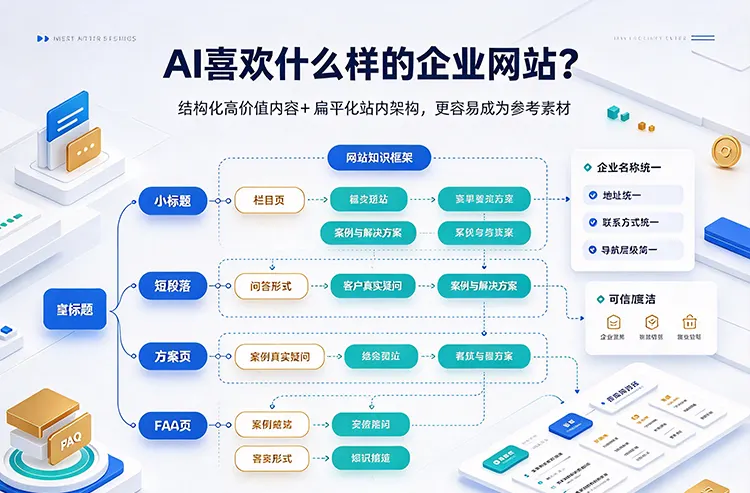 AI喜欢什么样的企业网站