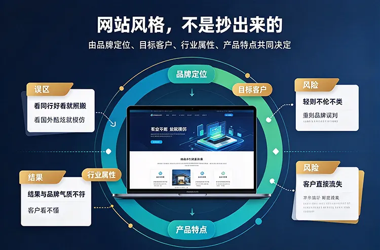 企业网站风格设计