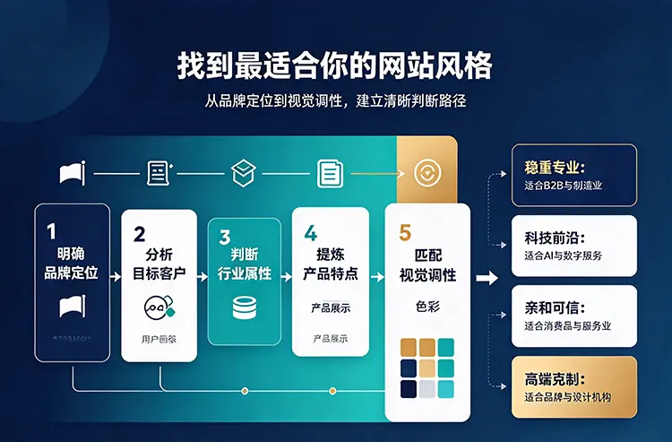 企业网站风格设计