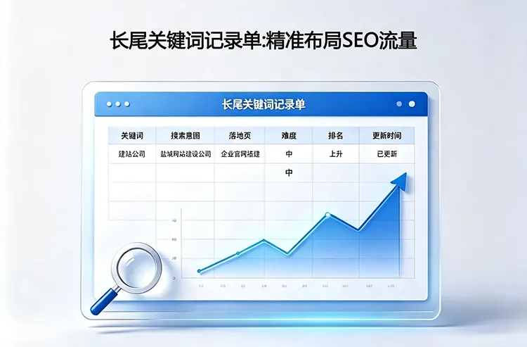 长尾关键词记录单