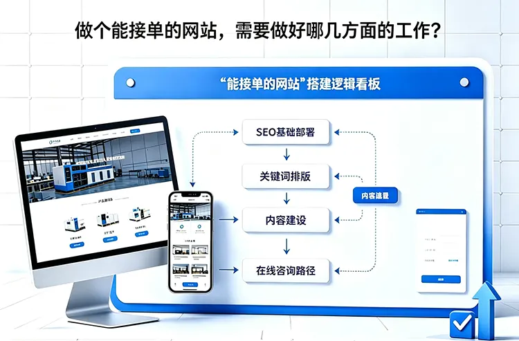 做个能接单的企业网站