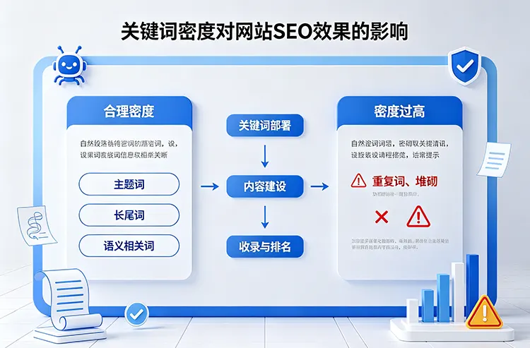 关键词密度对网站SEO效果的影响