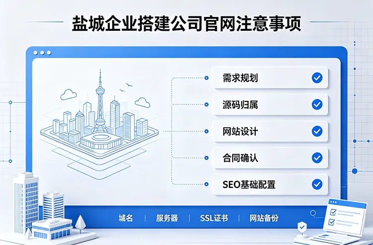 盐城企业搭建官网