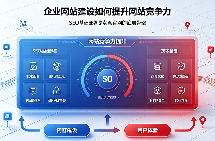 企业网站建设如何提升网站竞争力