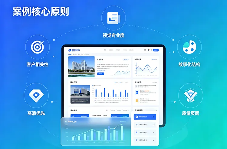 案例展示页设计
